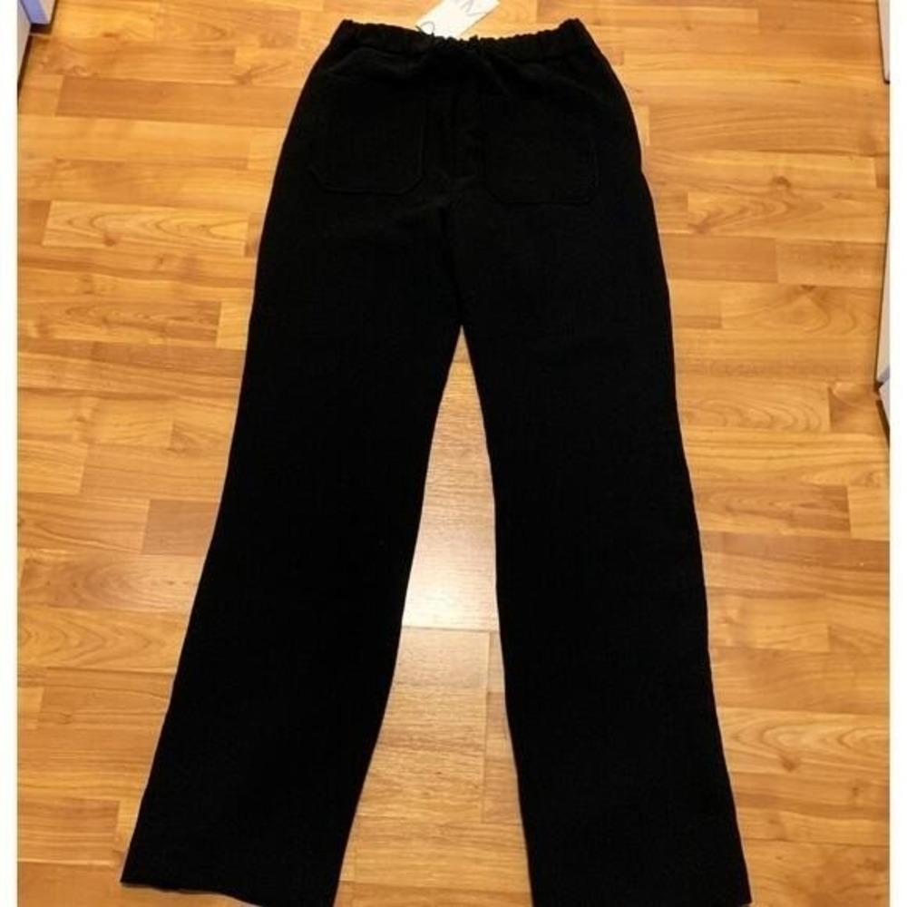 Zara black long‎ pants NWT